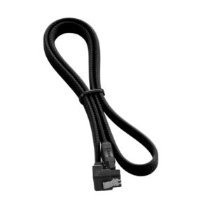 CableMod ModMesh Right Angle SATA 3 Cable 60cm - black - Image 2