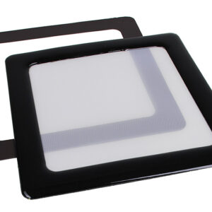 DEMCiflex dust filter 80mm, quadro - juodos it baltos spalvos