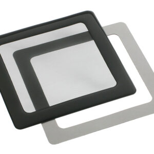 DEMCiflex dust filter 80mm, quadro - juodos spalvos