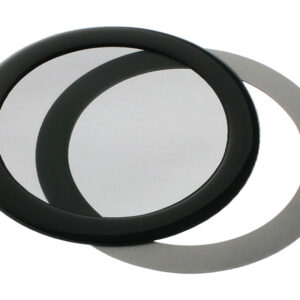 DEMCiflex dust filter 92mm, round - juodos spalvos