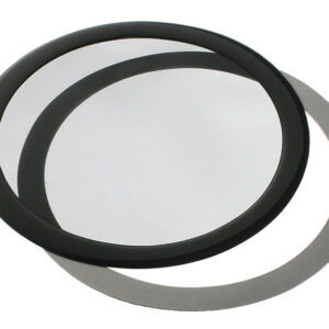 DEMCiflex dust filter 140mm, round - juodos spalvos