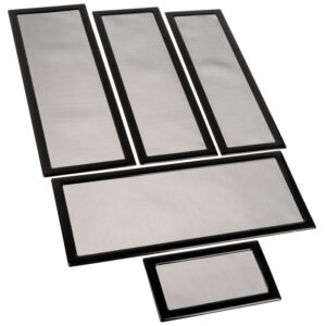 Demciflex dust filter set for Lian Li O11 Dynamic - juodos spalvos
