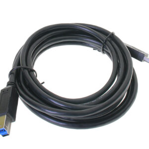 InLine USB 3.0 cable, A to B, black - 3m - Image 2