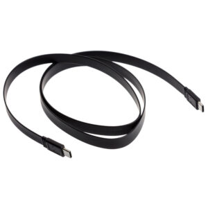 Akasa Type C to Type C Adapter Cable PROSLIM - Black - Image 2