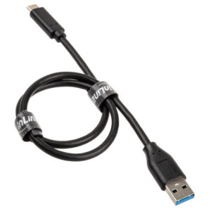 InLine USB 3.2 Gen.2 Cable, Type C to A Male/Male, black - 0.5m - Image 2