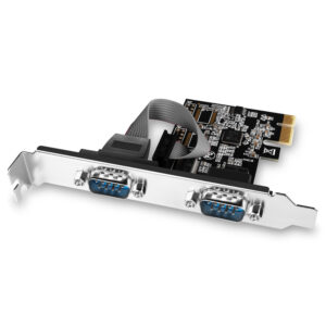 AXAGON PCEA-S2N PCIe-Adapter mit 2x Seriell-Ports - ASIX AX99100 chipset - Image 2