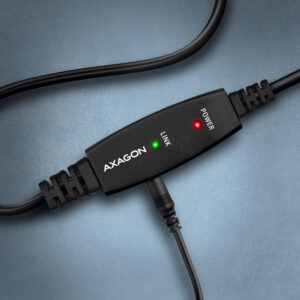 AXAGON ADR-210B active USB 2.0 connection cable, USB-A to USB-B - 10m - Image 2