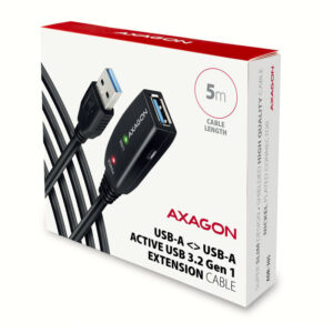 AXAGON ADR-305 USB 3.2 Gen 1 Extension Cable, active - 5m - Image 2