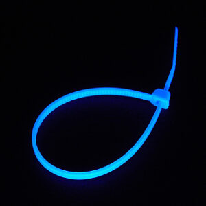 Bitspower kabelių surišimo rinkinys, 20 vnt., 120 mm – UV mėlynas - Image 2