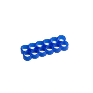 E22 12-Slot Stealth Cable Comb - mėlynos spalvos