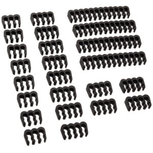 Akasa Cable Comb Set - 3mm, black