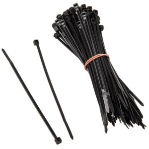 InLine Cable Tie Set 100 Pieces - juodos spalvos