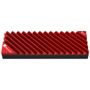 Jonsbo M. 2-3 M.2 SSD heatsink - raudonos spalvos - Image 2