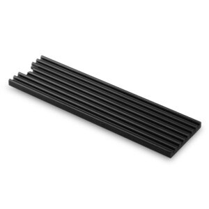 AXAGON CLR-M2L3 passive M.2 SSD heatsink - 2280, 3 mm height, aluminium, juodos spalvos