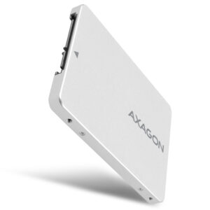 AXAGON RSS-M2SD enclosure for M.2 SATA SSDs up to 2280 - Aluminium, silver
