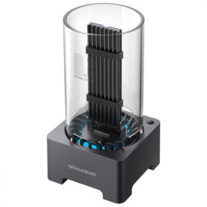 GrayGear Docking Station for M.2 NVMe SSD with heatsink and fan