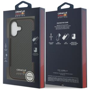 Dėklas Red Bull Kevlar Logo Matt MagSafe skirtas Apple iPhone 17 juodos spalvos - Image 8