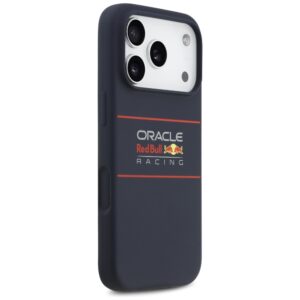 Red Bull Silicone Horizontal Centered Logo MagSafe dėklas skirtas Apple iPhone 17 Pro Navy mėlynos spalvos - Image 4