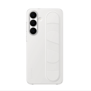 EF-GS731CWE Samsung Standing Grip dėklas skirtas Galaxy S25 FE baltos spalvos