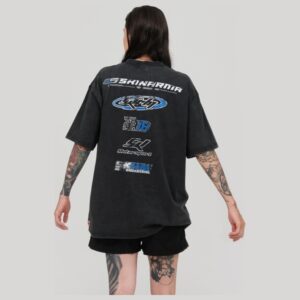T-shirt Skinarma Asphalt M juodos spalvos - Image 3