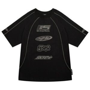 T-shirt Skinarma Delta XL juodos spalvos