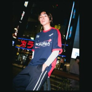 T-shirt Skinarma Halo L mėlynos spalvos - Image 3