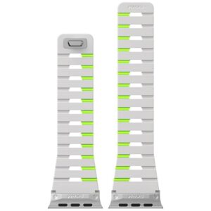 Apyrankė + dėklas Skinarma Gemini skirti Apple Watch 42mm niteglow - Image 3