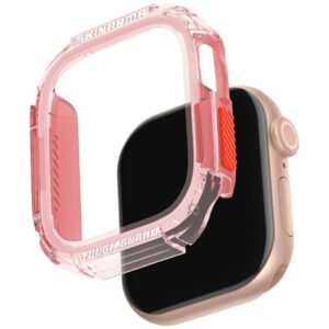 Dėklas Skinarma Atom skirtas Apple Watch 42mm rožinės spalvos