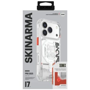Skinarma Sonix dėklas skirtas Apple iPhone 17 Pro Magnetic Charging skaidrus - Image 2