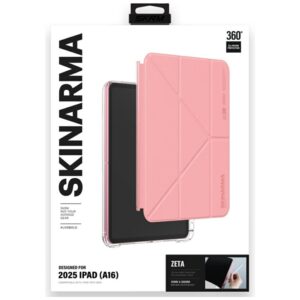 Dėklas Skinarma Zeta skirtas Apple iPad 11" A16 (2025) / iPad 10.9" 10 gen. (2022) rožinės spalvos - Image 8
