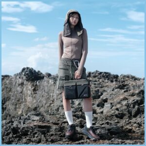 Nešiojamo kompiuterio dėklas Skinarma Jager 14" olive - Image 4