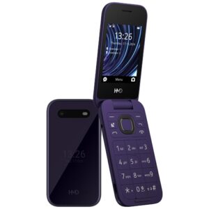 Mobilusis telefonas HMD 2660 Flip TA-1711 DS violetinės spalvos - Image 1
