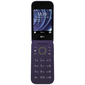 Mobilusis telefonas HMD 2660 Flip TA-1711 DS violetinės spalvos - Image 2