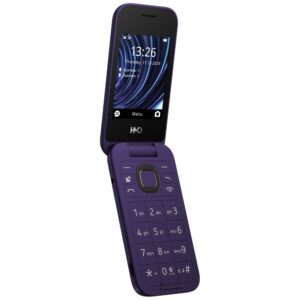Mobilusis telefonas HMD 2660 Flip TA-1711 DS violetinės spalvos - Image 3