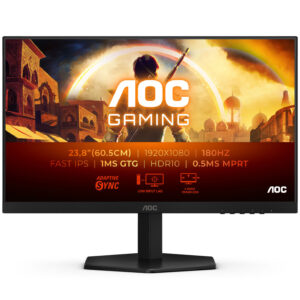 AOC Gaming 24G42E, 23,8 Inch žaidimų monitorius, 180 Hz, IPS, FreeSync
