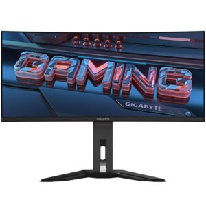 GIGABYTE MO34WQC, 34" žaidimų monitorius, Curved, 175 Hz, FreeSync Premium Pro, QD-OLED - Image 1