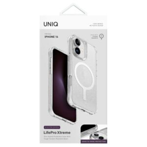 UNIQ LifePro Xtreme Apple iPhone 16 6.1" Magclick Charging Dėklas Clear/Lucent - Image 4