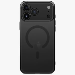 UNIQ Airsuit dėklas skirtas Apple iPhone 17 Pro Max Magclick Charging juodos spalvos - Image 2