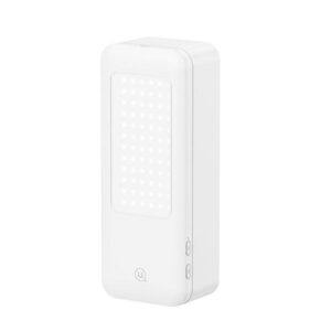 USAMS multifunkcinis telefono laikiklis su LED lempa baltos spalvos ZB26501 (US-ZB265)