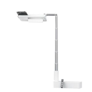 USAMS multifunkcinis telefono laikiklis su LED lempa baltos spalvos ZB26501 (US-ZB265) - Image 6