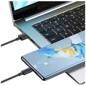 Kabelis USAMS YD Series SJ708 18W 3A USB-A į USB-C 1m baltos spalvos - Image 8