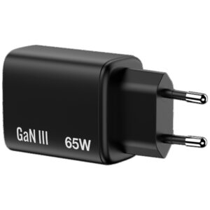 Verbatim Essentials laidinis įkroviklis GaN 65W juodos spalvos 32352 - Image 2