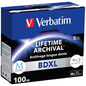 BD-XL Verbatim M-Disc 100GB 4X 5vnt 43849 - Image 1
