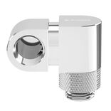 Barrow 360 Degree G1/4 Inch Adapter, 21mm Offset - silver
