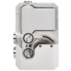 PHANTEKS Glacier EZ-Fit 140RES-D5 Pump and Reservoir – White - Image 1