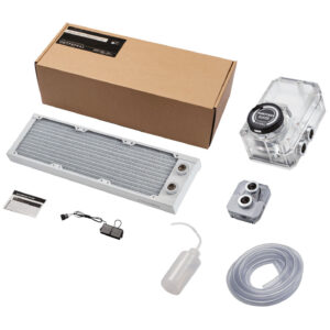 PHANTEKS Glacier EZ-Fit 360 SOFT-KIT, Water Cooling Kit - baltos spalvos
