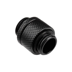 Alphacool Eiszapfen Double Rotary Adapter G1/4 Female to G1/4 Female - Black - Image 1