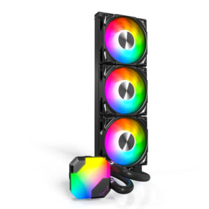 Montech Hyper Flow ARGB AIO water cooling, black - 360mm - Image 2