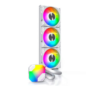 Montech Hyper Flow ARGB AIO water cooling, white - 360mm