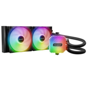 be quiet! Light Loop All-in-One Liquid Cooler, ARGB - 240mm, juodos spalvos